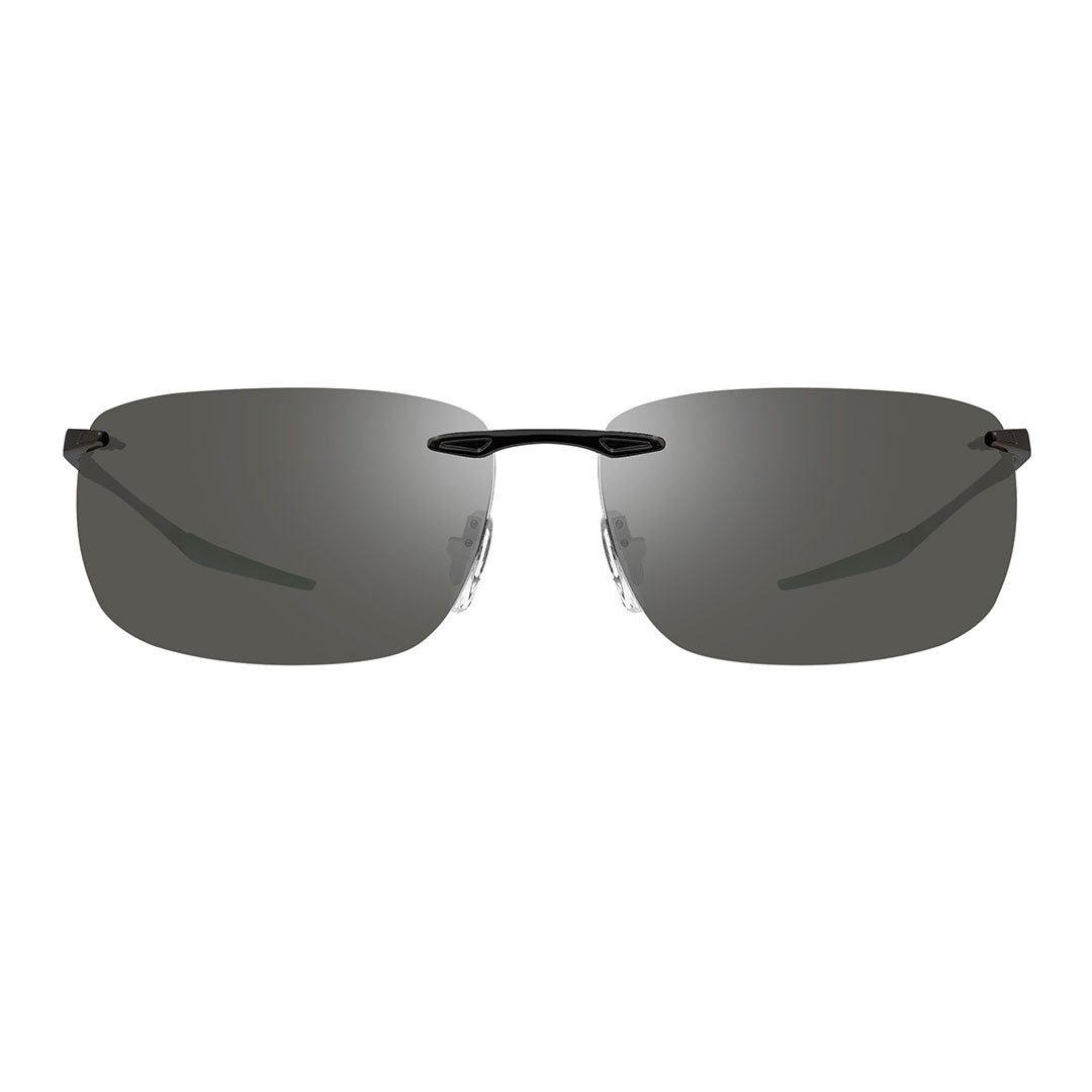 Black non shelling see through sunglasses