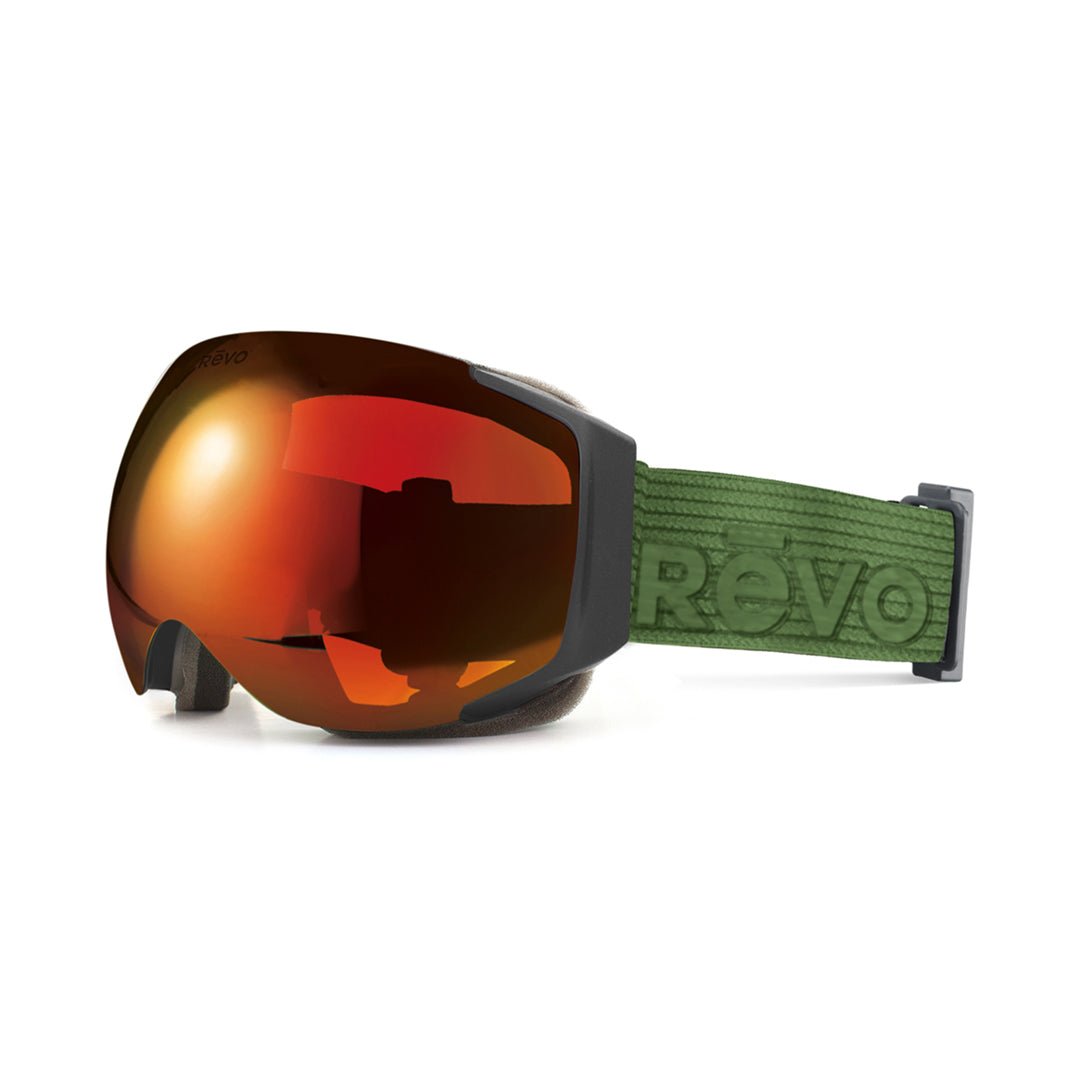 revo ski goggles Revo No. 8 Goggles Black/Photochromic Solar Orange