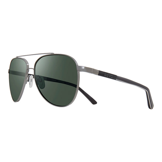 Revo Sunglasses Conrad Polarized Serilium+ Lens with Metal Aviator