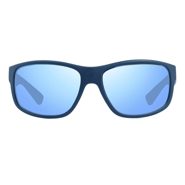Revo x Darcizzle Offshore | Sailfish Sport Wrap Fishing Sunglasses Matte Blue/Blue Water / None / Serilium Plus