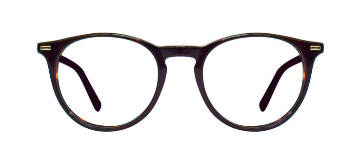 Vintage polarized round glass sunglasses with tortoise frames