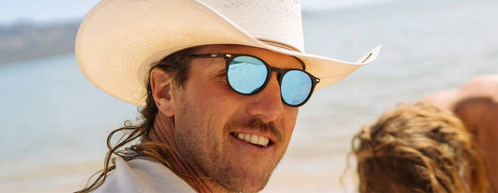 Blue Lens Sunglasses - Revo Sunglasses