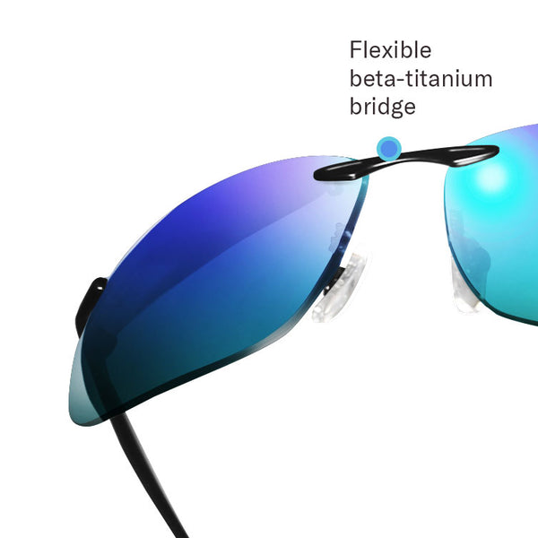 Revo | Descend Z Rimless Photochromic Sunglasses – Revo Sunglasses