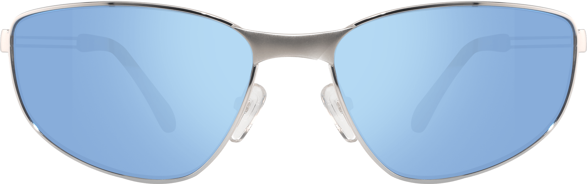 Brand New Rebecca Minkoff Indio 4/S Blue Oval Cat Eye Sunglasses Rx-Able Classic Aura [Court HD+] | Tennis and Pickleball Sunglasses | RIA  main image 4