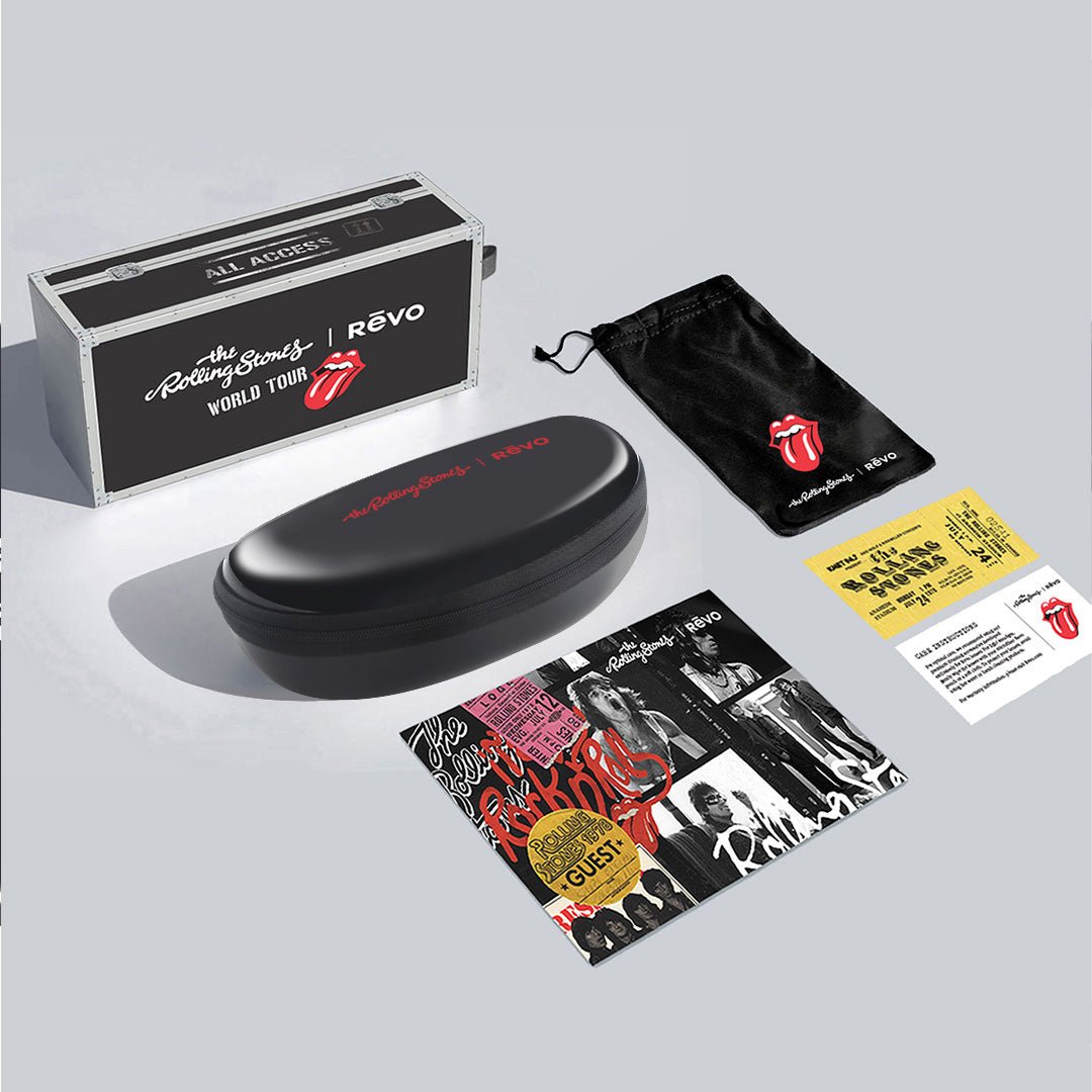 Rolling Stones x Revo | Wild Horses Oversized Classic Aviator