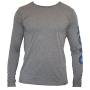 Revo Long Sleeve Gray Logo Shirt