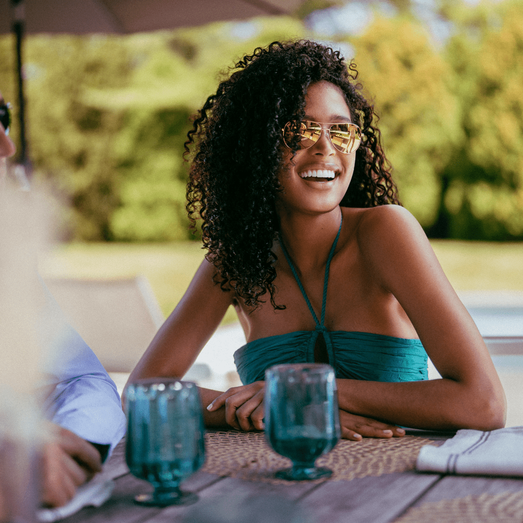 Revo Relay Sunglasses Rose Gold Champagne