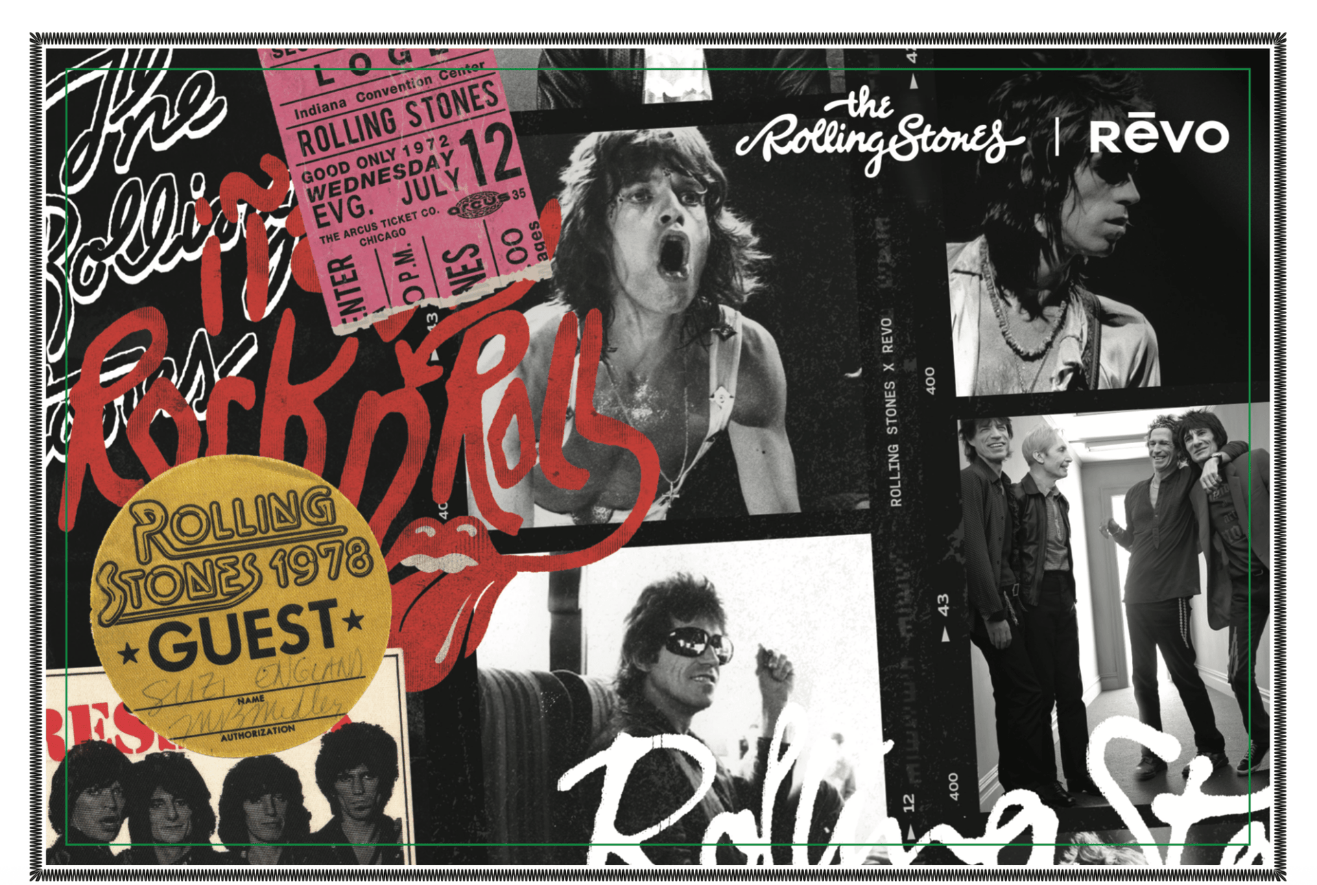 Revo Rolling Stones VIP XL Cleaning Cloth