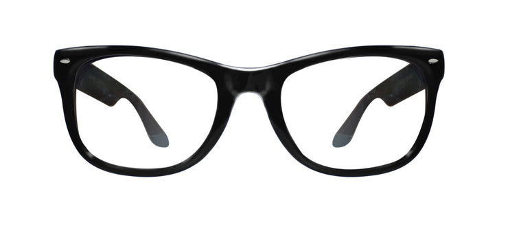 Bear Grylls square polarized prescription sunglasses with black frame
