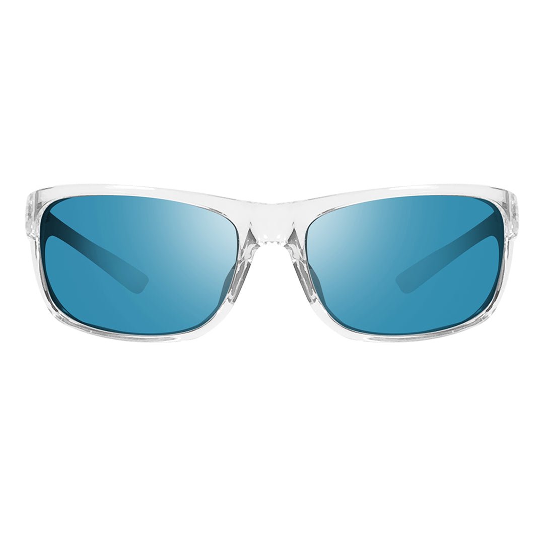 Revo JUDE Polarized Sunglasses – Black Frame / Blue Crystal Glass H2O Lens – 1196 01 H2O – Made In Italy