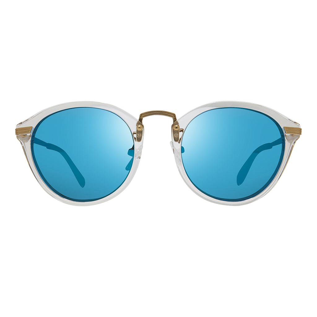 Revo  Quinn Crystal Glass Lens Round Sunglasses – Revo Sunglasses