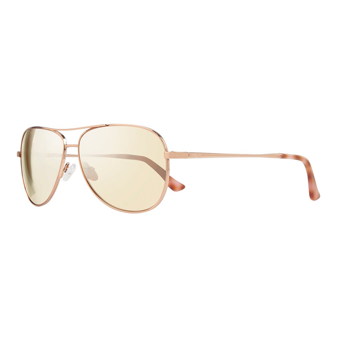 Revo Relay Sunglasses Rose Gold Champagne