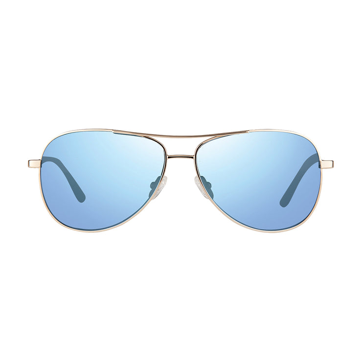 AVIATOR Style Men Sunglasses Flat Top 2021 2022 Gold TRIM