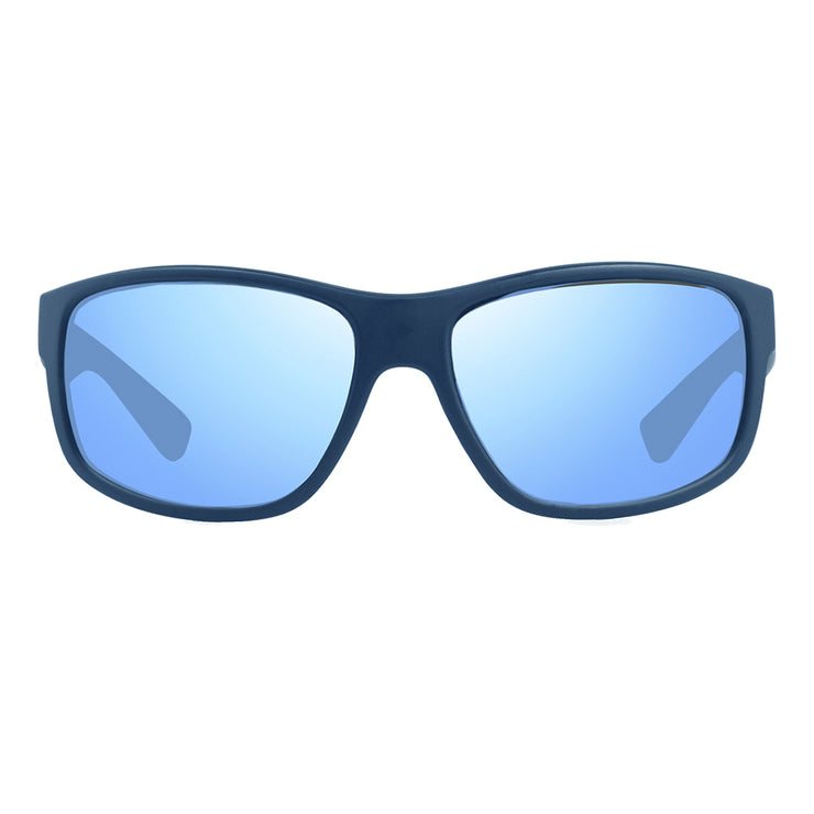 Men's Sport Sunglasses White Frame Multicolor Lens-Pack of 1